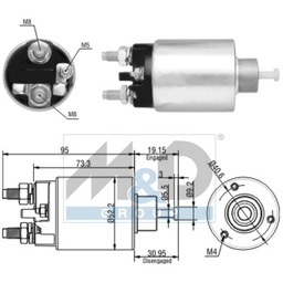 Solenoid Switch, starter