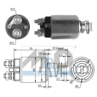 [46185] Solenoid Switch, starter
