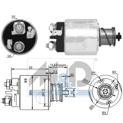 [46168] Magnetschalter, Starter