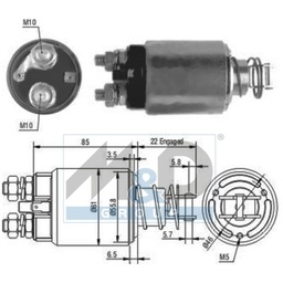 Elettromagnete, Motore d'avviamento