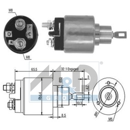 Solenoid Switch, starter