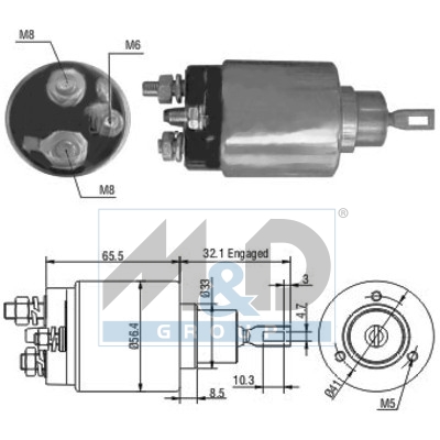 [46069] Solenoid Switch, starter