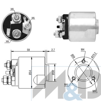 [46170] Solenoid Switch, starter