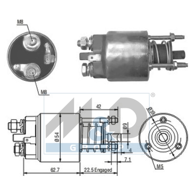 [46081] Magnetschalter, Starter