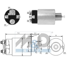 Solenoid Switch, starter