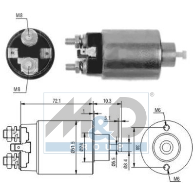 [46094] Solenoid Switch, starter