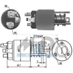 Solenoid Switch, starter