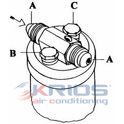 [K131003] FILTRO MM CONO PRES MIN/MAX