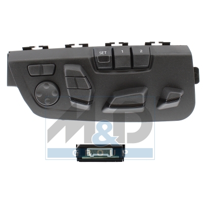 [206234] Power seat switch with lumbar support and memory function