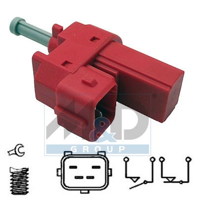 [35028] Brake light switch