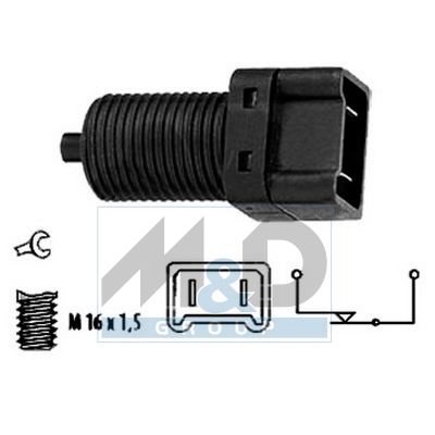 [35013] Brake light switch