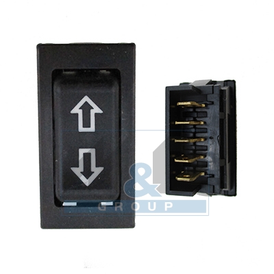 [26520] Universal Power window switch 5 pins