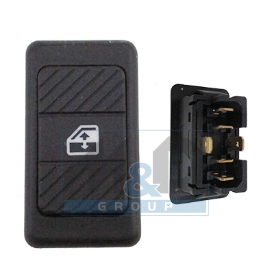 [26521] Universal Power window switch 6 pins