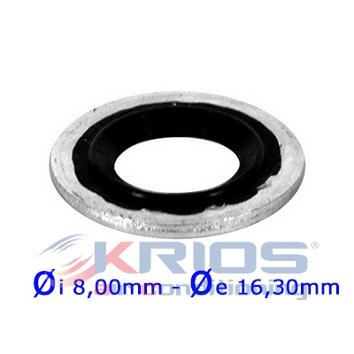[K79269] MOLDED SEALS COMPR GM DA 8mm