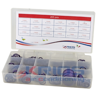 [K79348] KIT O-RINGS 18 MODELLI (265PZ)