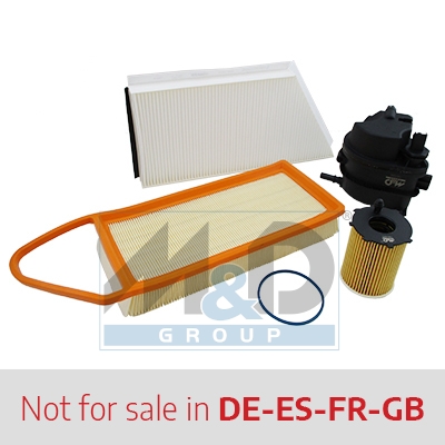 [FKPSA017] Kit de filtre