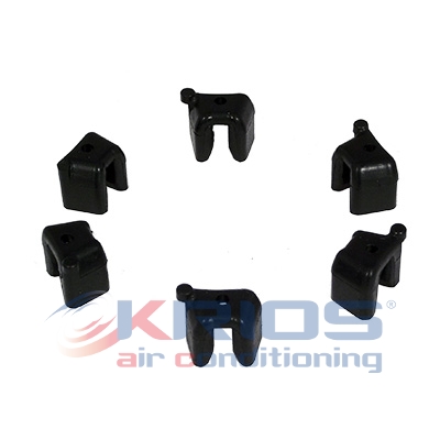 [K22067] RUBBER BUMPER KIT (6pcs)