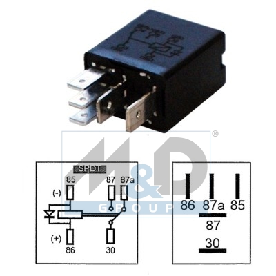 [73232304] MICRORELE 12V-20/10A 1 S.C.