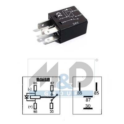 [73237011] RELE 24 VOLT MICRO