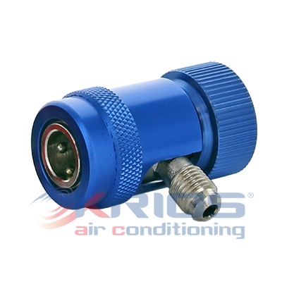 [K181044] Kran blau Niederdruck 90 gr 1/4" SAE