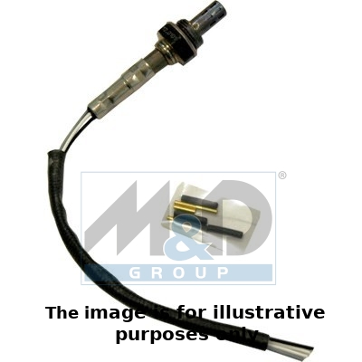 [81515E] Universal 4-wire Zirconia oxygen sensor with body ground (Case ground)