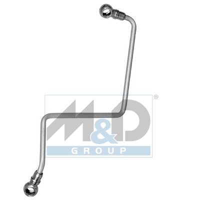 [63063] Turbocharger oil feed pipe