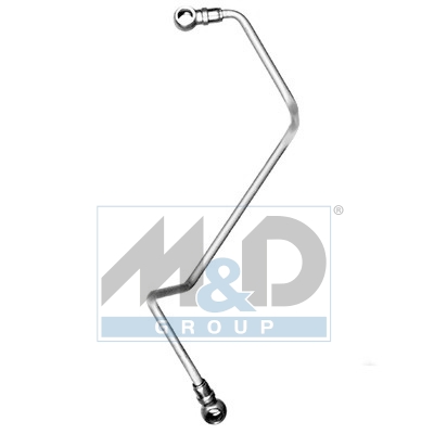 [63067] Turbocharger oil feed pipe