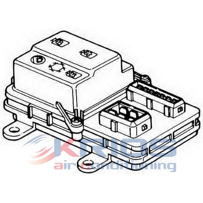 [K104013] UNITÉ DE COMMANDE CLIMA
