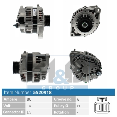 [5520918] Alternator