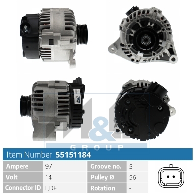 [55151184] Alternator