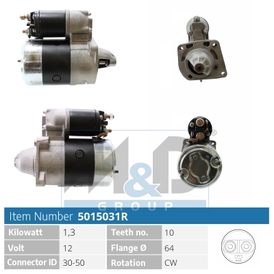 [5015031R] Starter motor
