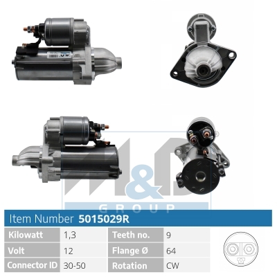 [5015029R] Starter motor
