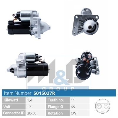 [5015027R] Starter motor