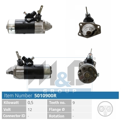 [5010900R] Starter motor