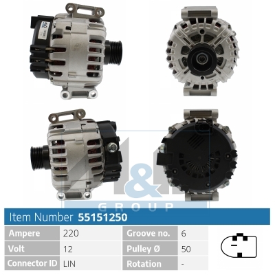 [55151250] Alternator