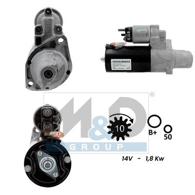 [5010972G] Starter motor