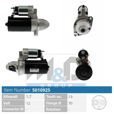 [5010925] Starter motor