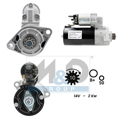 [5010501G] Starter motor