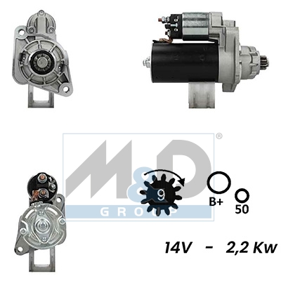 [5010439G] Starter motor