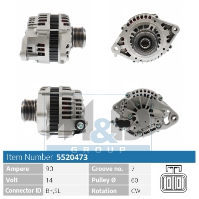 [5520473] Alternator