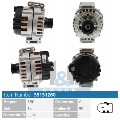 [55151260] Alternator