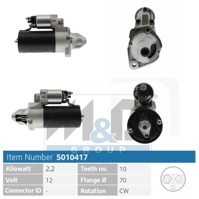 [5010417] Starter motor