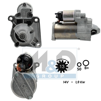 [5010496G] Starter motor