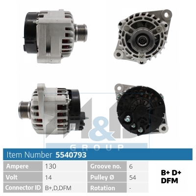 [5540793] Alternator