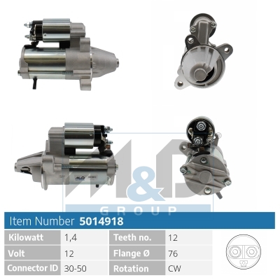 [5014918] Starter motor