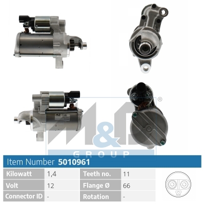 [5010961] Starter motor