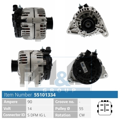 [55101334] Alternator