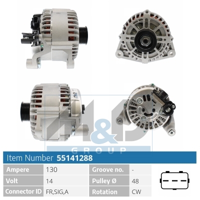 [55141288] Alternator