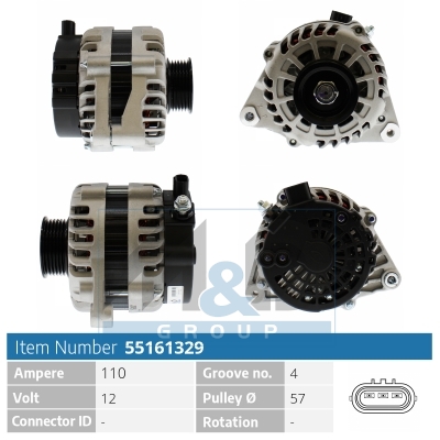 [55161329] Alternator