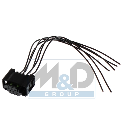[25608] MQS 6-way electrical connector with female throttle body connection, Fiat